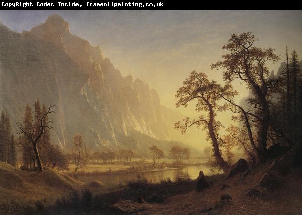 Bierstadt Albert Sunris,Yosemite Valley